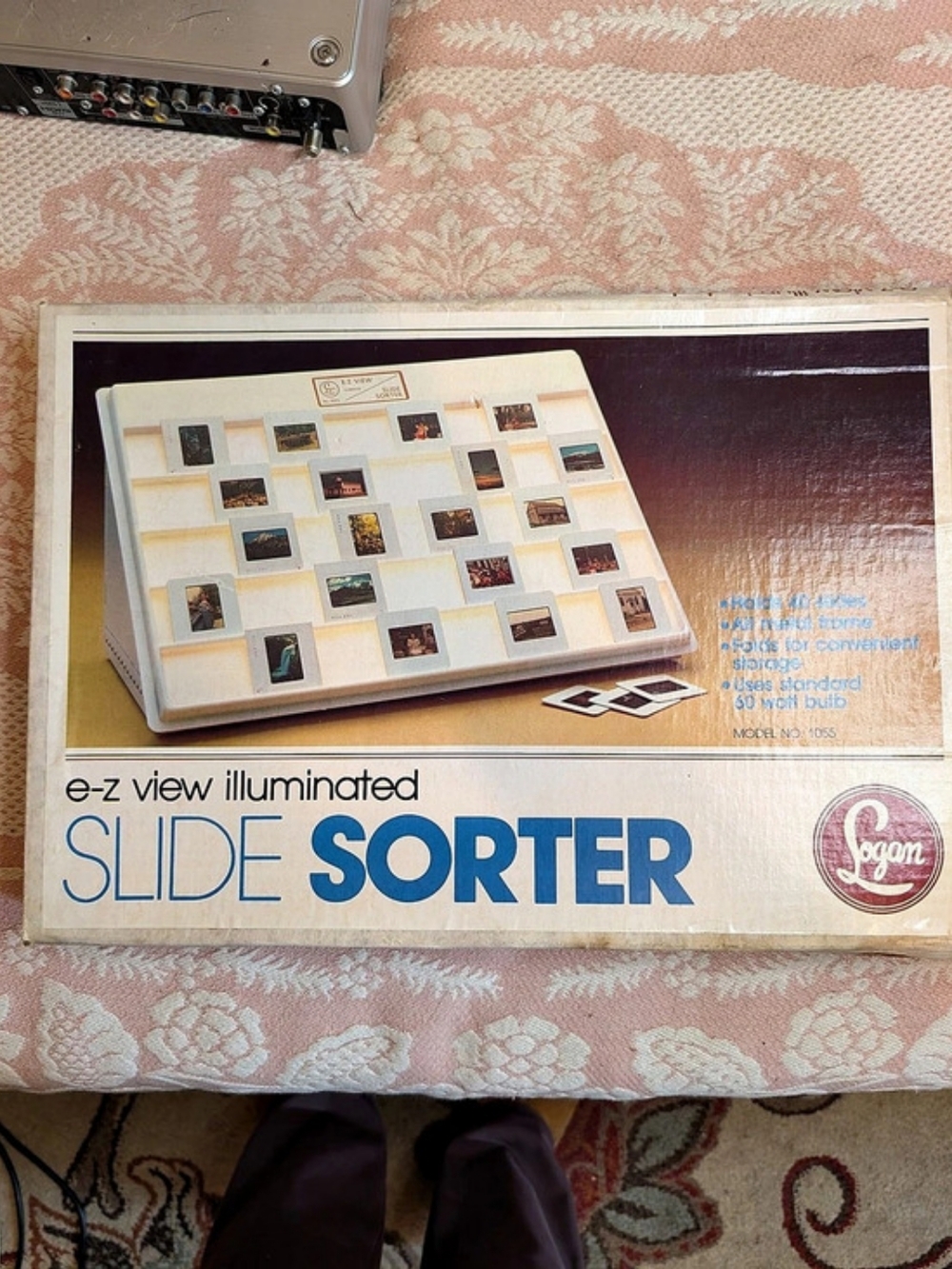 Logan e-z view illuminated Slide Sorter Illuminated Slide Sorter